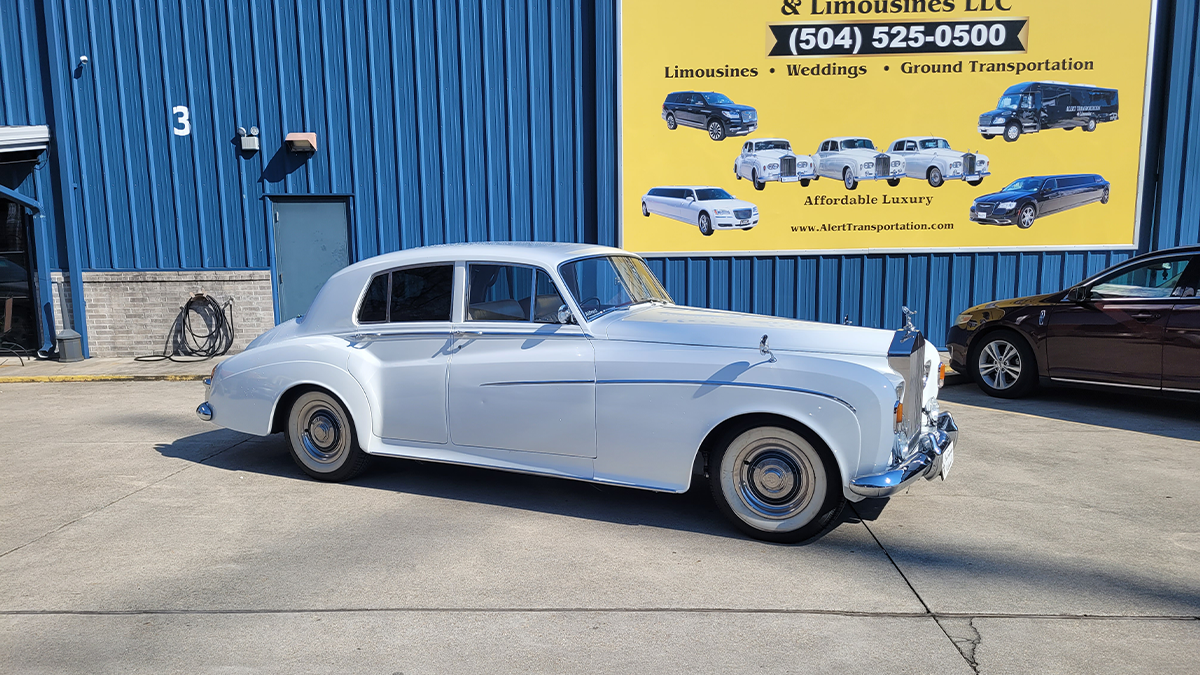 Alfred 1963 White Silver Rolls